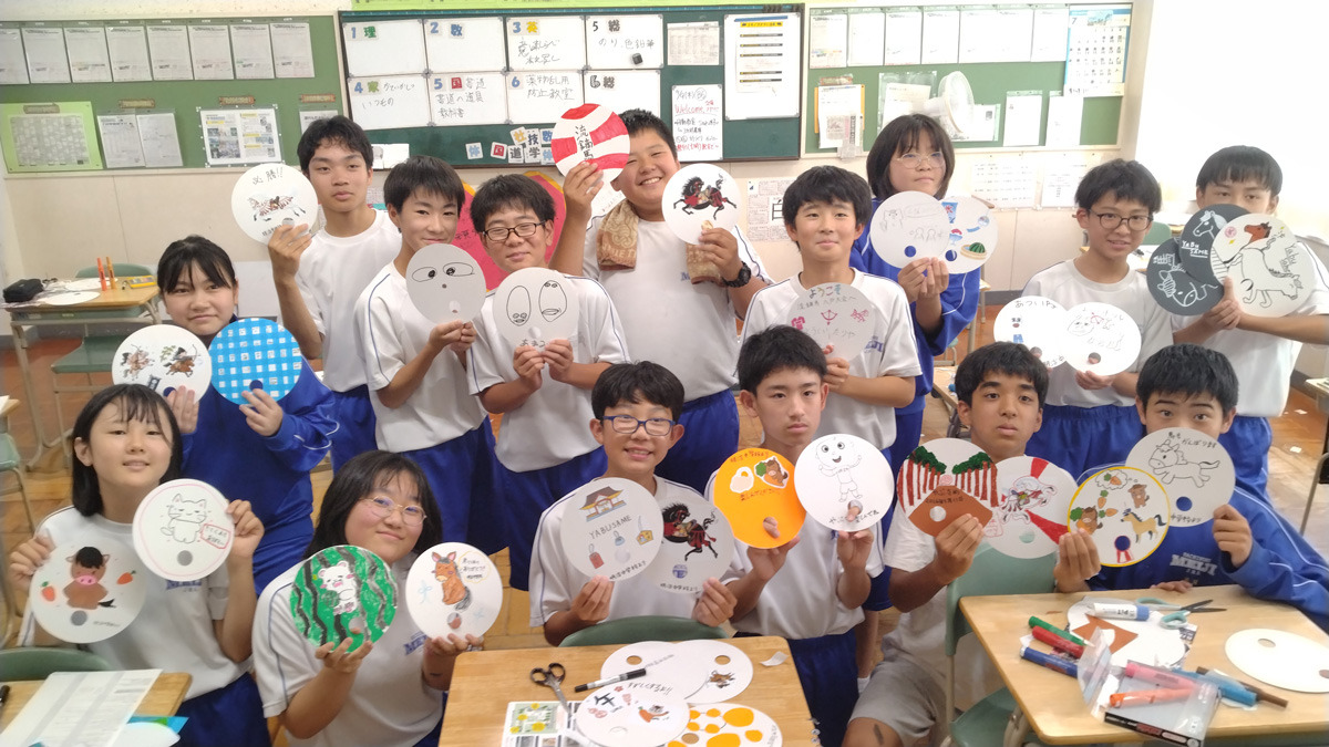 明治中学校「スポーツ流鏑馬準備ボランティア活動」